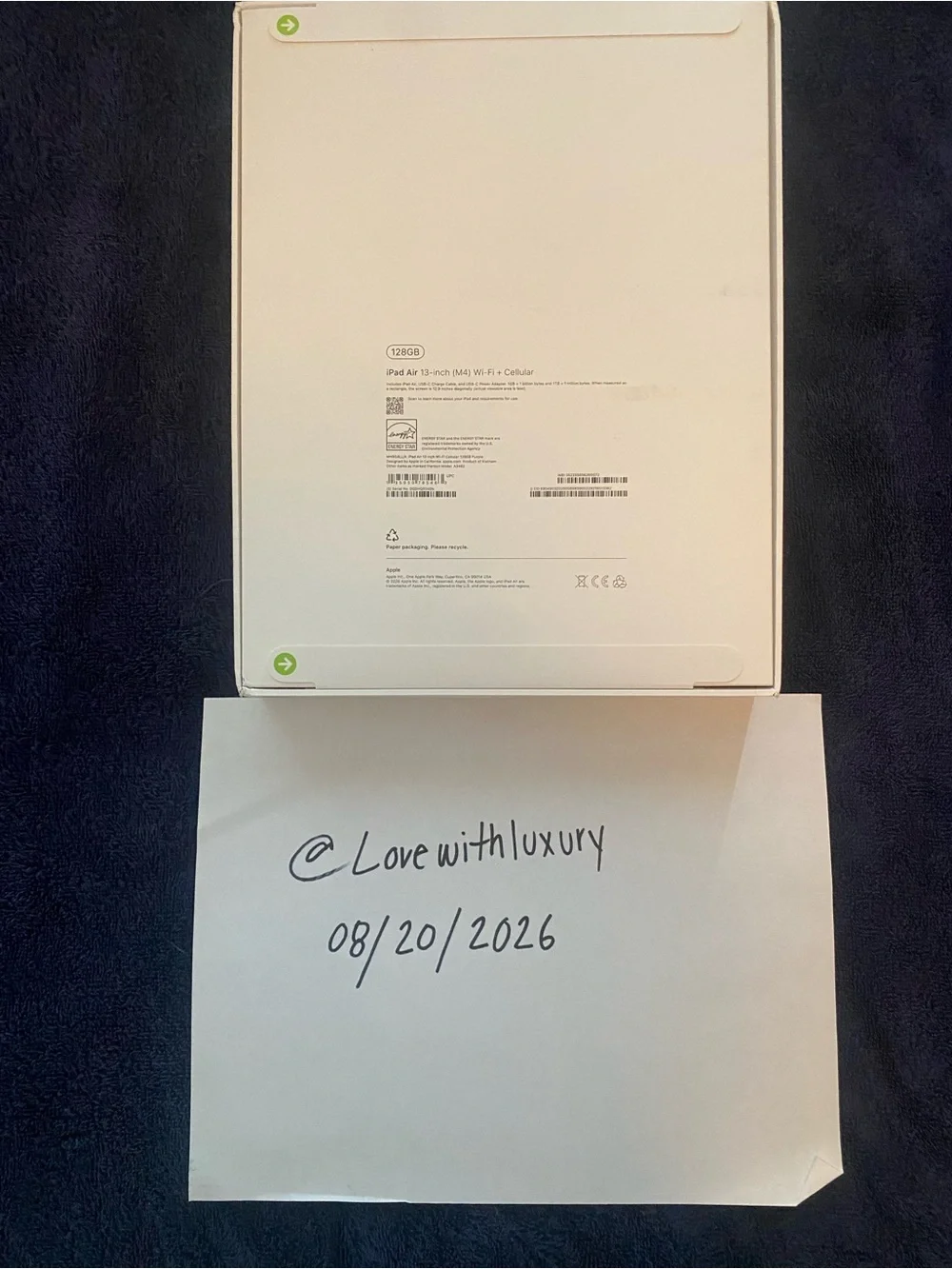 iPad Air 13 inch M4 Wi-Fi + cellular
